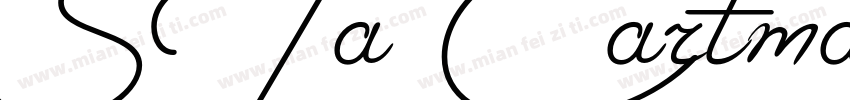 STa Cartman Regular字体转换